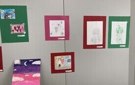 Galeria aktualności Szkolna wystawa prac uczni&oacute;w klas I-III 2