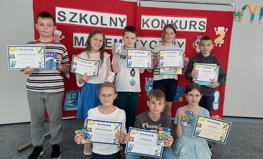 Zdjęcie do Wyniki konkursu matematycznego dla kl. III